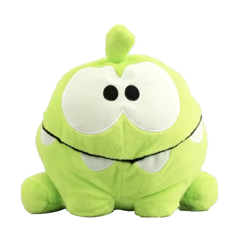 20Cm Spel Knip Het Touw Om Nom Groene Kikker Knuffel Knuffel Knuffels Kinderen Speelgoed Kinderen Collectie Cadeau