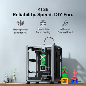 Impresora 3D Portátil K1 SE, Nueva, de Alta Precisión, FDM, de Alta Velocidad, Filamento de 1.75mm, USB Automático, PLA, 1 Año de Garantía - Product Image 2