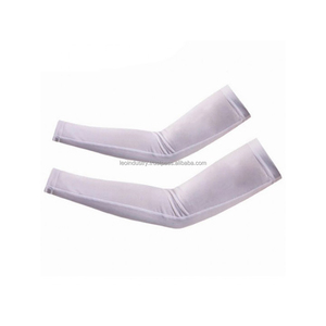 Manchon de bras unisexe en soie glacée rafraîchissante, protection UV, compression, pour la course, le basketball, le volleyball, le cyclisme et les sports, style américain - Product Image 2