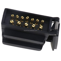 Prise de remorque 12 broches, connecteur plat 12 broches, adaptateur de lumière latérale femelle 12 broches pour prise de remorque