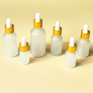 Chai thủy tinh 5ml10ml15ml20ml30ml50ml100ml tinh dầu nhỏ giọt lotion phun chai mờ mỹ phẩm chai - Product Image 4