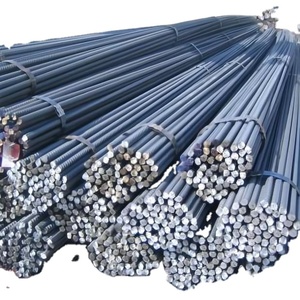 Арматура из строительной стали, железный деформированный стальной стержень 6-25 мм, класс 60 Ss400 S355 HRB335 HRB400 HRB500, арматура из горячекатаной стали - Product Image 1