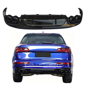 อะไหล่รถยนต์ SQ5ด้านหลัง Diffuser สำหรับออดี้ <span class=keywords><strong>Q5</strong></span> Restyling SQ5ด้านหลังริมฝีปากกับท่อไอเสีย2017 <span class=keywords><strong>2022</strong></span> - Product Image 4