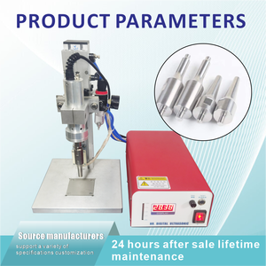 آلة لحام البلاستيك بالموجات فوق الصوتية 220 فولت حاصلة على شهادة CE، جديدة ورائجة البيع، لدمج الشرائط والأشرطة - Product Image 3
