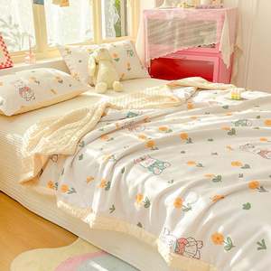 Couette en velours de haricot en tissu polyester de haute qualité avec garnissage en fibres ultra-fines - Product Image 6