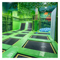Trampolín Rectangular para interior de niños, cama elástica para parque infantil, de fábrica, de interior, a la venta