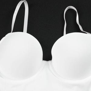Tuta da donna con ferretto Push up con ferretto personalizzato tinta tinta unita spalline regolabili sottili per il controllo della pancia in pizzo che Lifting la tuta da donna - Product Image 4