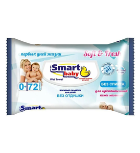 ผ้าเช็ดทำความสะอาดเด็กแบบนุ่ม ปราศจากแอลกอฮอล์ 72 ชิ้น อ่อนโยนพิเศษ ใช้แล้วทิ้ง สำหรับผิวแพ้ง่าย สำหรับส่งออกจำนวนมาก - Product Image 3