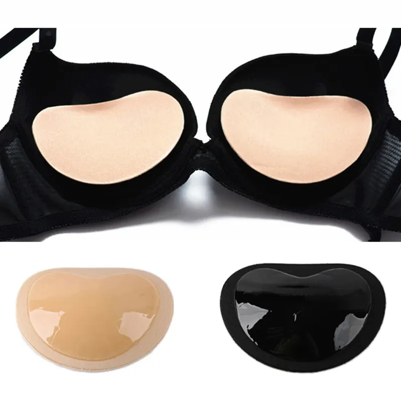 ANTI Pair Of Replacement Nude Triangle Bra Cups Womens Removable Bra Inserts Pad For Sports Bra Insert Sponge Swimwear