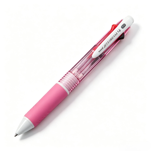 Stylo bille rétractable quatre couleurs, corps en PC recyclé écologique, grip en caoutchouc, recharges remplaçables SXR8007 - Product Image 2