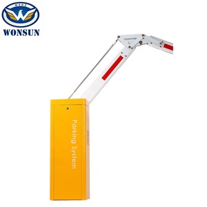 WONSUN 특허 24VDC 브러시리스 모터 도로 장벽 게이트 자동 주차 장벽 스윙 아웃 - Product Image 6
