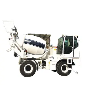 Resmi HANK 2.6 meter kubik portabel portabel otomatis memuat semen beton truk Mixer