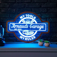 Enseigne lumineuse LED néon personnalisée pour restaurants, cafés, pubs, pour une utilisation en intérieur/extérieur avec alimentation CC