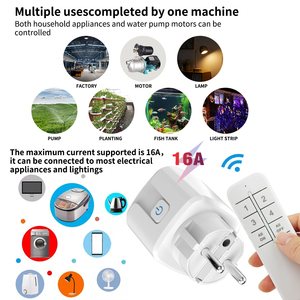 SIXWGH <span class=keywords><strong>Programable</strong></span> Ewelink Smart Socket Timer Función Wi-Fi Controlado 16A EU Plug Bar Diseño Ahorro de energía No necesita red - Product Image 4