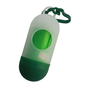 Distributeur de sacs à déjections pour animaux de compagnie en plastique transparent, portable et écologique, pour le nettoyage en extérieur, fournitures pour chiens et chats - Product Image 3