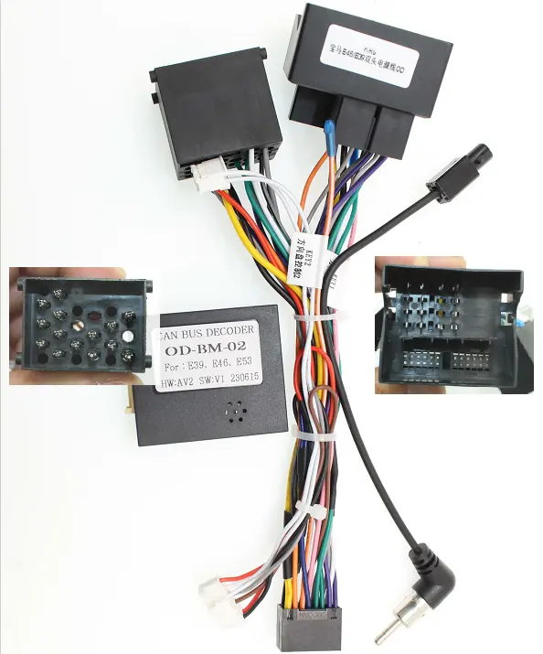Navigations auto Android DVD Kabel adapter BM E46/E39/Auto Modifikation kabel