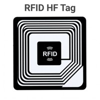 Étiquettes RFID vierges en gros, autocollants NFC, étiquettes de forme rectangulaire, étiquettes NFC RFID RFIDHF