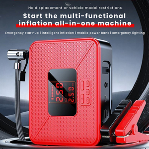 Autoway Alimentation de secours portable pour voiture, lampe LED, gonfleur, démarreur de saut, courant de pointe 1000A, charge rapide pour - Product Image 2