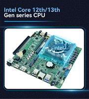 Placa Base Industrial Mini ITX Rentable de 170x170mm, Intel 12ª/13ª Gen Core I5/I7, DDR5 4800MT/s, M.2, WiFi, Cuádruple Pantalla