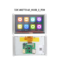 TJC4827T143_011 T1 Serie 4,3 Zoll Serielles TFT LCD Modul Smart Screen HMI Anzeigebildschirm 480*272