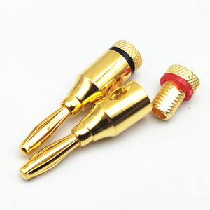 Conector de Audio Tipo Banana de 4MM Chapado en Oro, Conector de Cable para Altavoz, Conectores de Punta Banana, Categoría de Producto - Product Image 3