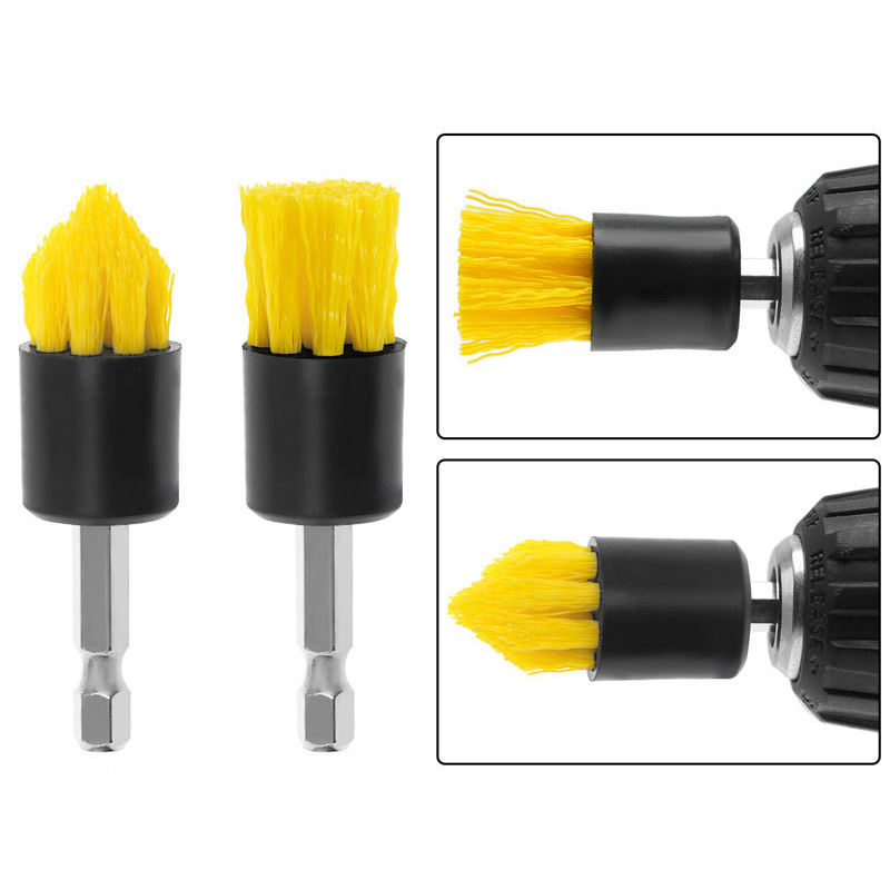 Flat brush + Conical Brush