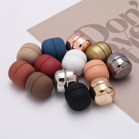 Boucle magnétique pour hijab, bouton magnétique à dos plat, accessoire de mode