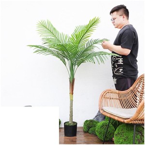 Árboles Artificiales Bonsái Tropical de Alta Calidad, Plantas Decorativas para el Hogar, Fondo de Pared 2026, Árbol Artificial para Exteriores - Product Image 2
