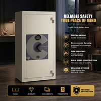 CEQSAFE Coffre-fort ignifuge extérieur à charnière pour bureau et domicile