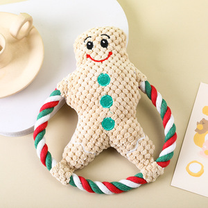Christmas <b>Plush</b> Dog Toys Design Dog Squeaky Chew Toy Dogs - Product Image 6