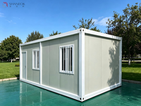 Contenedor Prefabricado Expandible de 20 pies, Diseño Personalizado de Fábrica, para Viviendas, Apartamentos, Salas de Estar, Hoteles y Aulas