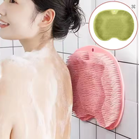 Tapis de douche exfoliant antidérapant pour massage et lavage des pieds, pour salle de bain