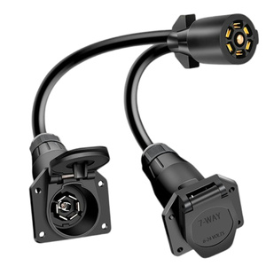 Kabel kustom kereta gandeng 7Way 2 in 1 kawat Trailer AS - Product Image 1