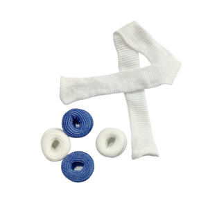 Bandages tubulaires d'enveloppe d'orteils de doigt de maille de coton élastique médical - Product Image 2