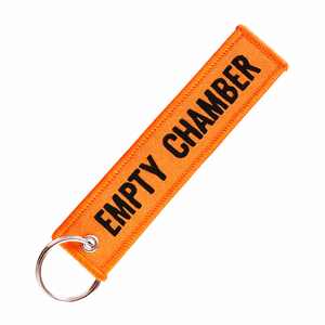 Llaveros Promocionales de Tela con Diseño de Avión y Coche, Etiqueta de Doble Cara, Logotipo de Letras, Tejidos con Anilla para Llavero - Product Image 4