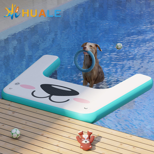 Tùy chỉnh thiết kế Inflatable Pup tấm ván con chó hồ bơi Float từ Trung Quốc nhà máy - Product Image 3
