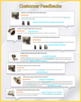 Extensiones de Cabello Humano Remy Europeo de Doble Trama Tipo Mariposa, Extensiones de Cabello de Alta Calidad