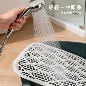 Toilettes pour chiens de petite et moyenne taille avec piliers, clôtures pour chiens, bacs à litière, fournitures pour animaux de compagnie avec conception anti-éclaboussures. - Product Image 1