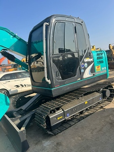 <span class=keywords><strong>Mini</strong></span> Kobelco 75 <span class=keywords><strong>Prix</strong></span> bas Haute qualité Excavatrice d'occasion Moteur Isuzu neuf fourni Kawasaki Kubota Japonais en bon état - Product Image 6