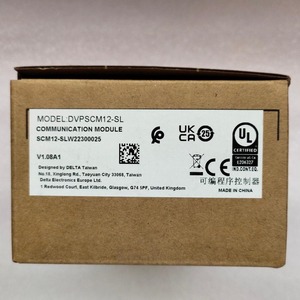 Module de communication série PLC DVP-SCM12-SL le plus vendu pour la série DVP de contrôle industriel - Product Image 1