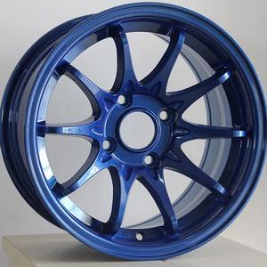 Jante de voiture en alliage de conception à 10 rayons couleur Bronze/or/argent/bleu pour voiture Honda <span class=keywords><strong>Nissan</strong></span> Nismo 5*114.3 # M1024 - Product Image 3