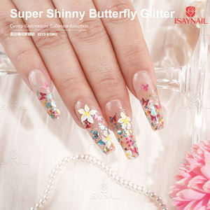 Polvo Acrílico Brillante para Uñas, Colorido, con Destellos, Efecto Mariposa, Súper Brillante - Product Image 6