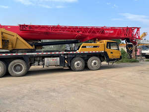 Grúa sobre Camión Sany 80t Usada, Certificada por la EPA, STC100T5, Grúa Móvil de 80 Toneladas para Construcción - Product Image 6