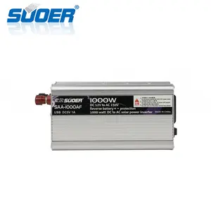 Suoer-inversor de onda sinusoidal modificada, DC a AC 12v 220v, potencia máxima de 1000w, con interfaz USB de 5V 1A