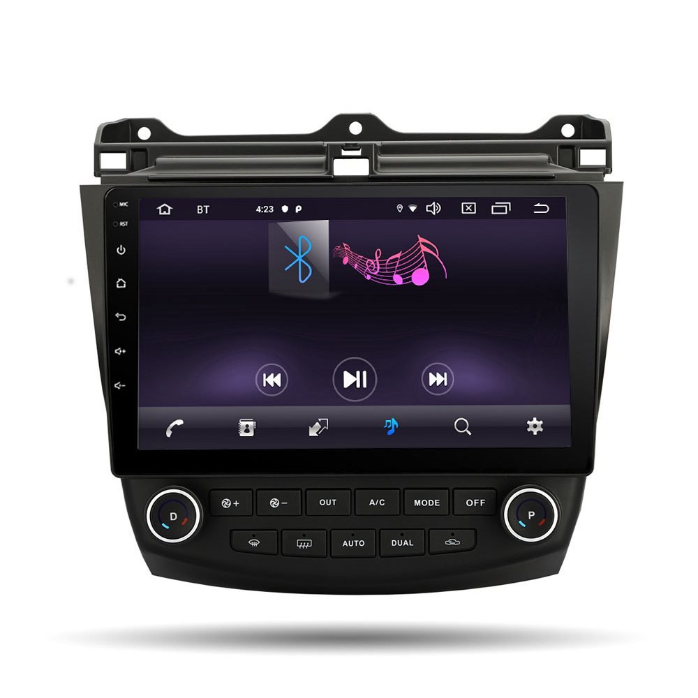 Автомобильный мультимедийный DVD-плеер, экран 10,1 дюйма, Android 9,0, 2Din, для Honda Accord 7 2003 2004 2005 2006 2007