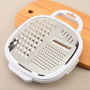 Multifunctional Kitchen Grater Slicer Stainless Steel <b>Vegetable</b> Slicer Kitchen Tools <b>Vegetable</b> <b>Cutter</b> With Container and Lid - Product Image 6