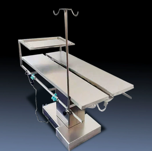 Electric Lifting V-Top Veterinary Surgical <b>Table</b> Constant Temperature Animal Operating <b>Table</b> with IV Pole and Tray - Product Image 4