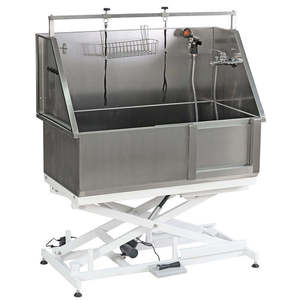 Produits de nettoyage et de bain multifonctionnels pour animaux de compagnie, baignoire électrique en céramique pour chiens et chats - Product Image 1