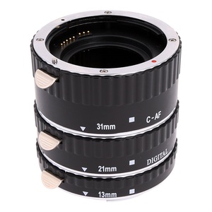 Meike MK-C-AF1-AL Tube d'extension Macro en métal Autofocus AF confirmer pour Canon <span class=keywords><strong>EOS</strong></span> 7D 550D 1100D 450D 5D Mark 50D 650D 700D <span class=keywords><strong>100D</strong></span> - Product Image 1