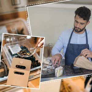 Scatole Creative in Carta Kraft per Alimenti, Confezioni in Cartone per Dolci, Cioccolato e Alimenti - Product Image 6